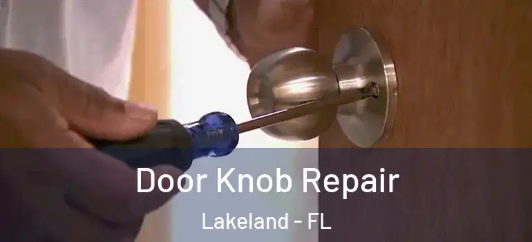 Door Knob Repair Lakeland - FL