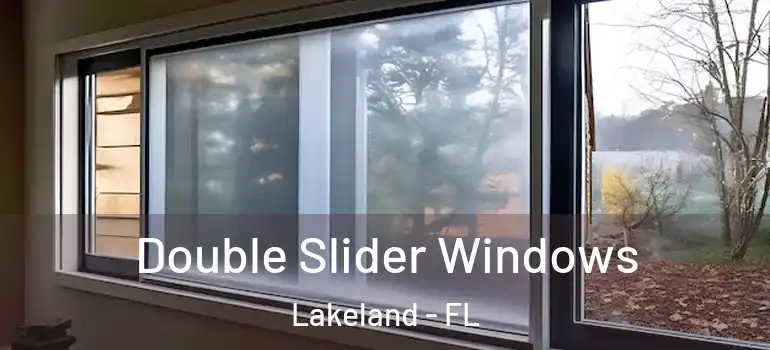 Double Slider Windows Lakeland - FL