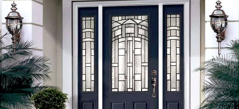 Stained Glass Door Panels in Lakeland, FL