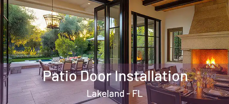 Patio Door Installation Lakeland - FL