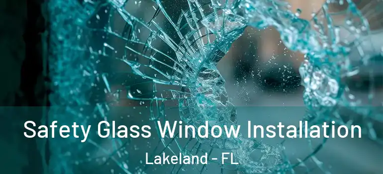 Safety Glass Window Installation Lakeland - FL