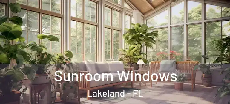 Sunroom Windows Lakeland - FL