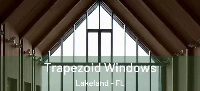 Trapezoid Windows Lakeland - FL